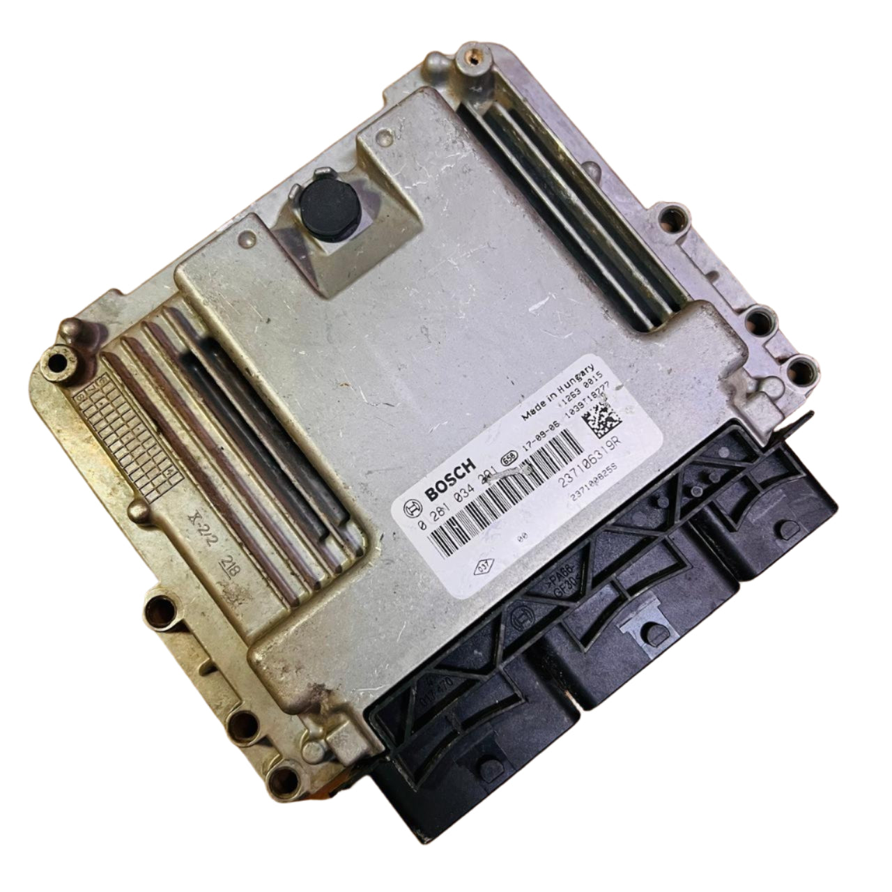 237106319R , 0281034291 , 237100825S ECU Engine Control Unit Renault Captur 1.5DCI 2017–2019 AUTOMANSPAREPARTS