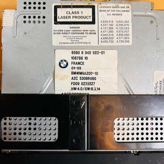 BMW 745i DVD Navigation Player 65906948983-01 – OEM GPS Drive 10878810, automan spare parts