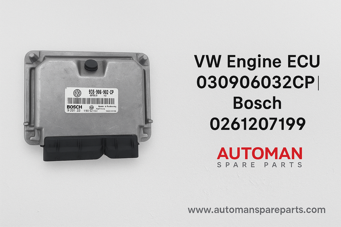 Devuelve la Potencia a tu VW: ECU 030906032CP | Bosch 0261207199 para Motores 1.4L Original OEM , automan spare parts, www.automanspareparts.com