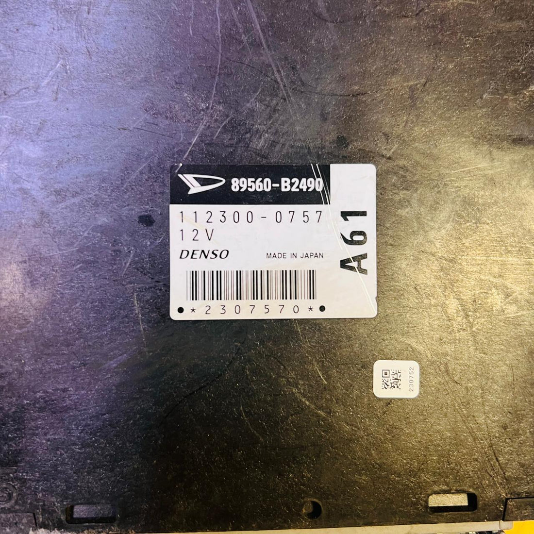 89560-B2490 / 112300-0757 / 89560B2490 / 1123000757 Daihatsu move 2005-2007 Engine Control Unit OEM, automan spare parts