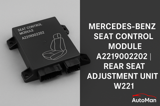 Mercedes-Benz Seat Control Module A2219002202 – OEM Rear Seat Adjustment Unit for S-Class W221 Models