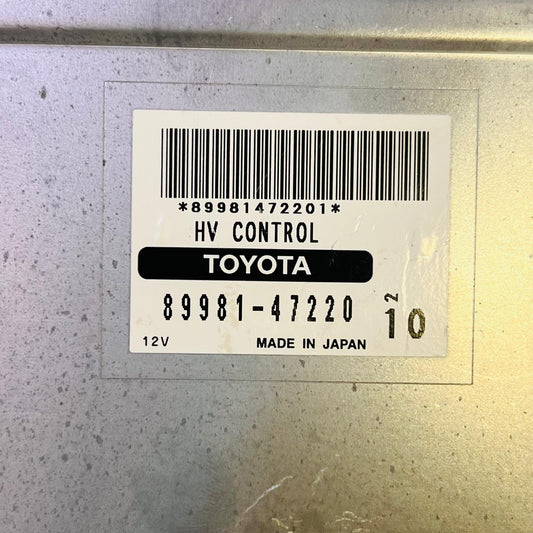 89981-47220 Toyota Prius Hybrid HV High Voltage Control Unit 8998147220 OEM Genuine, automan spare parts