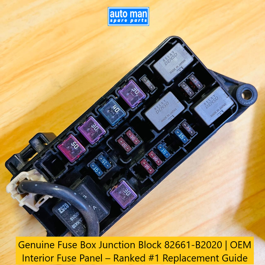 Genuine Fuse Box Junction Block 82661-B2020 | OEM Interior Fuse Panel – Ranked #1 Replacement Guide, auto man spare parts
