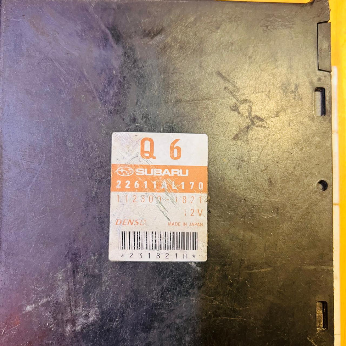 22611AL170 / 1123001821 /112300-1821 Subaru Forester 02/2007 2.5 Engine ECU OEM, automan spare parts