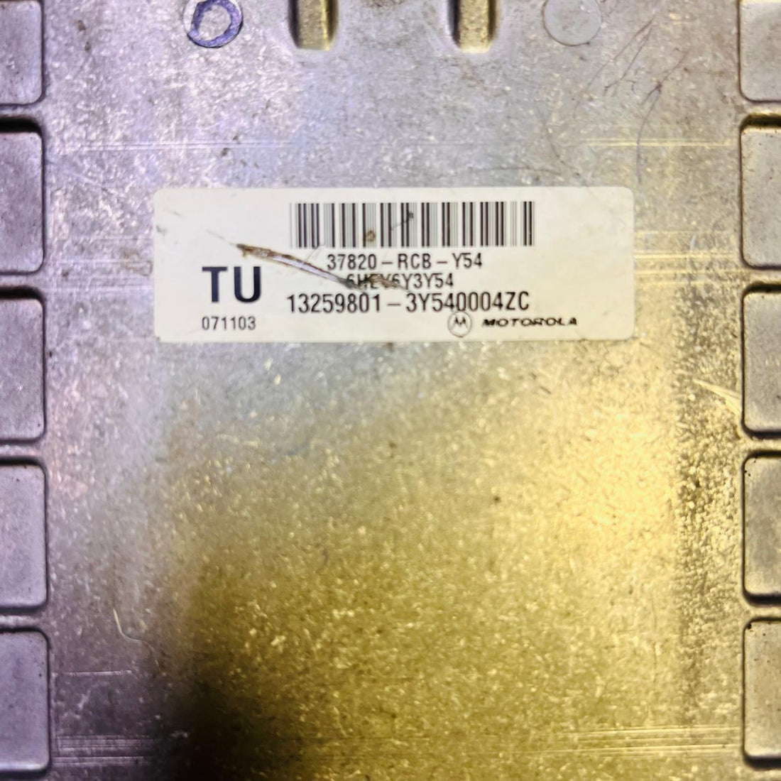 Honda Accord ECU 13259801 | Engine Control Module 3Y540004ZC / Y540004ZC OEM (2003–2004), automan spare parts