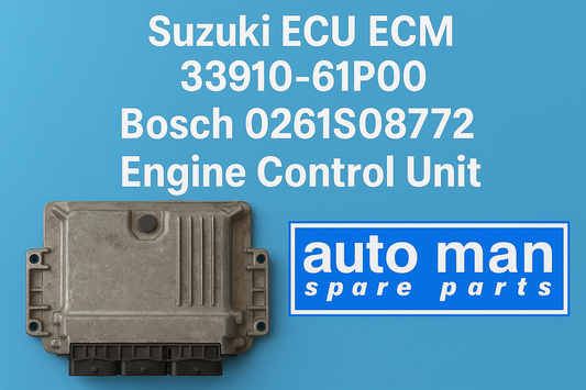Restore Your Suzuki’s Power: OEM ECU 33910-61P00 | Bosch 0261S08772 – Trusted Performance, Worldwide Shipping!