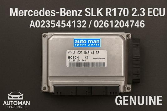 Mercedes-Benz SLK R170 2.3 ECU A0235454132 / 0261204746 – Early Signs of Failure, Replacement, and Programming, automan spare parts