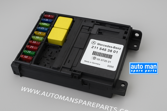 Mercedes-Benz W211 / W219 Front SAM Control Unit (2115453801): Early Failure Signs, Replacement & Programming Guide, automan spare parts