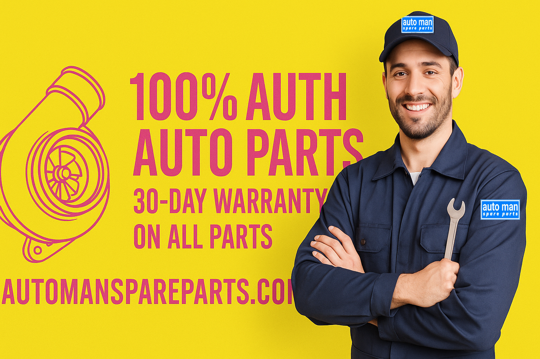 Buy with Confidence: Automan Spare Parts Is 100% Authentic and Offers a 30-Day Warranty on Every Part