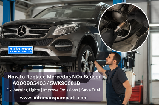 How to Replace A0009053403 / 5WK96681D NOx Sensor and What Causes It to Fail , automan spare parts, www.automanspareparts.com