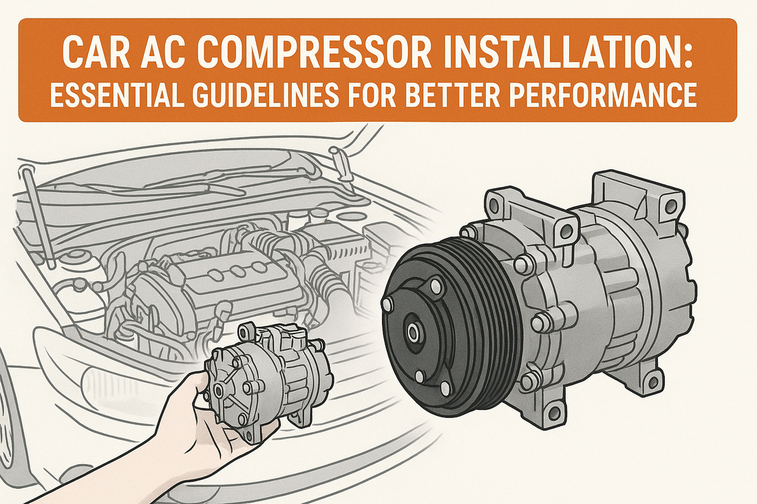 Car AC Compressor Installation: Essential Guidelines for Better Performance