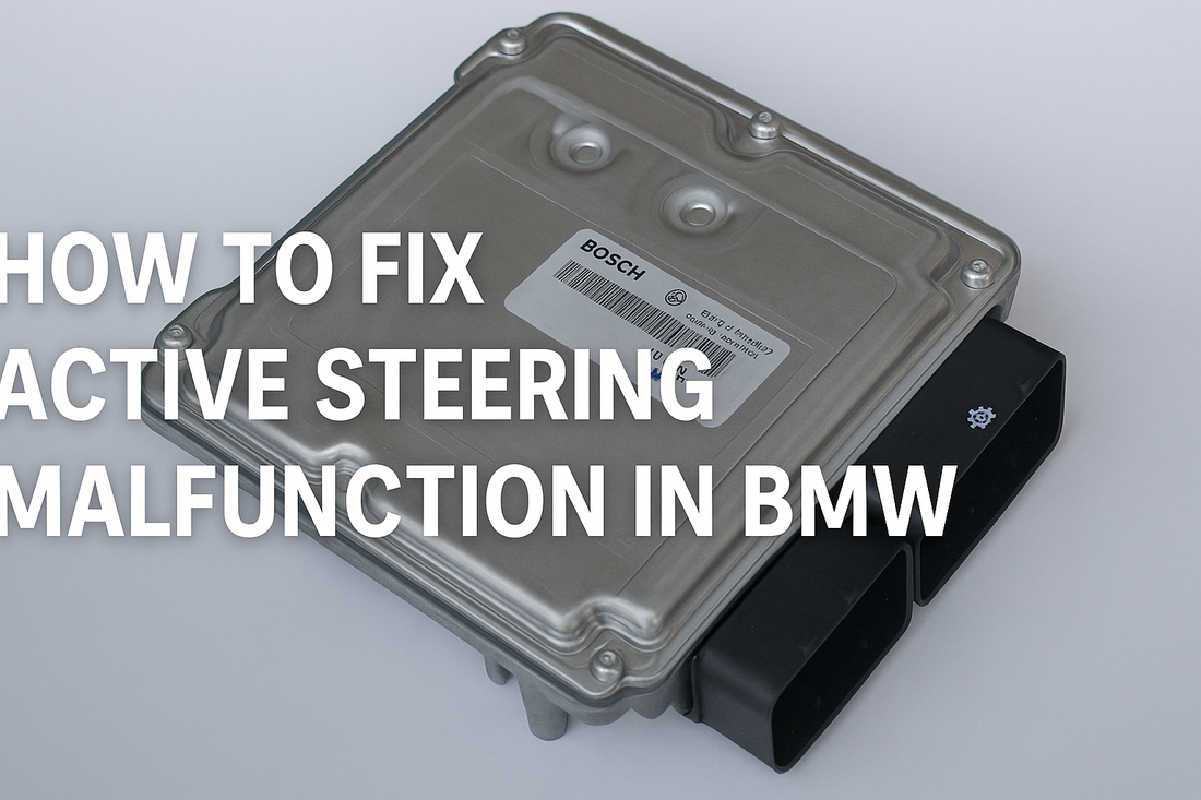 How to Fix Active Steering Malfunction in BMW | Step-by-Step Guide