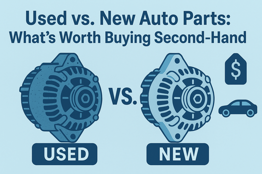 Used vs. New Auto Parts: What's Worth Buying Second-Hand?