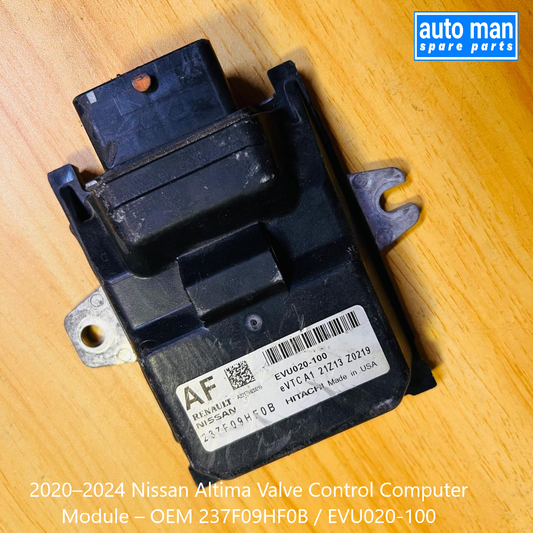 Guide: 2020–2024 Nissan Altima Valve Control Computer Module – OEM 237F09HF0B / EVU020-100, automan spare parts