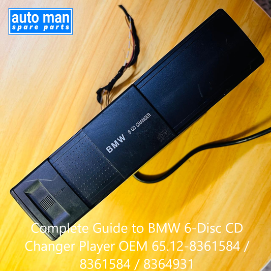 Complete Guide to BMW 6-Disc CD Changer Player OEM 65.12-8361584 / 8361584 / 8364931, automan spare parts