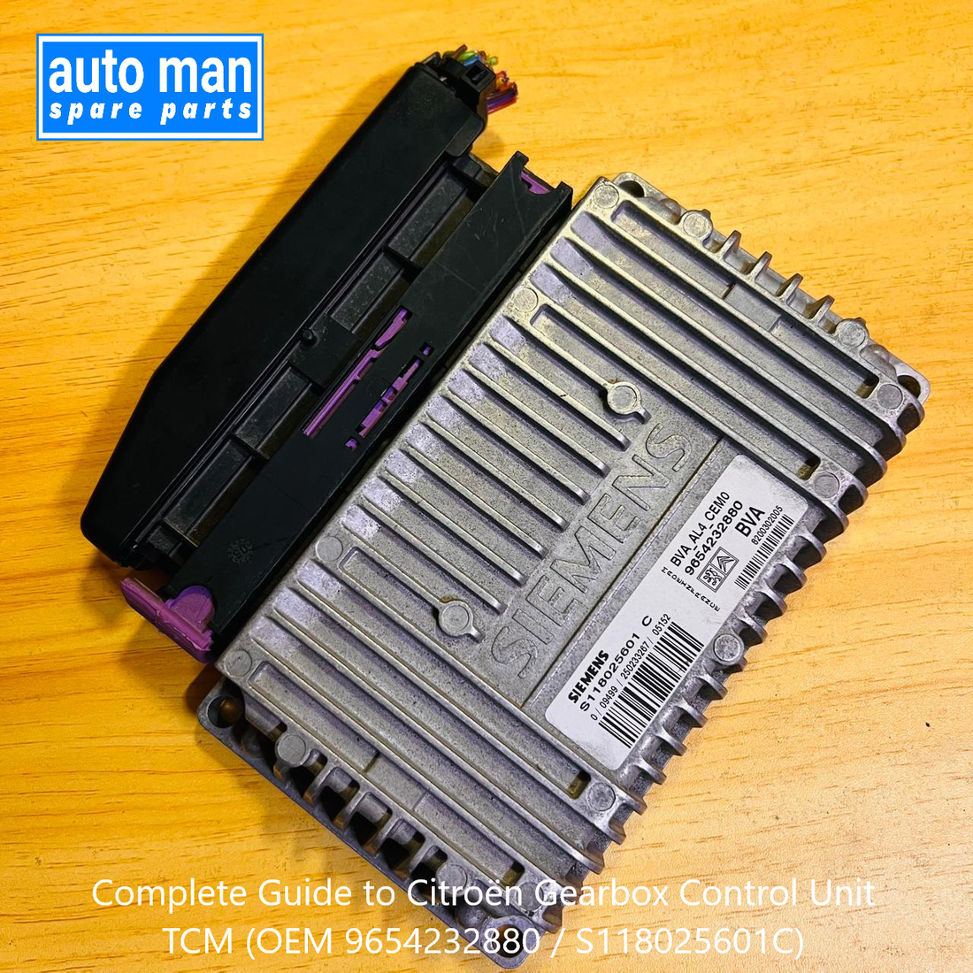 Complete Guide Citroën Gearbox Control Unit TCM | OEM 9654232880 / S118025601C | Automatic Transmission Module, automan spare parts