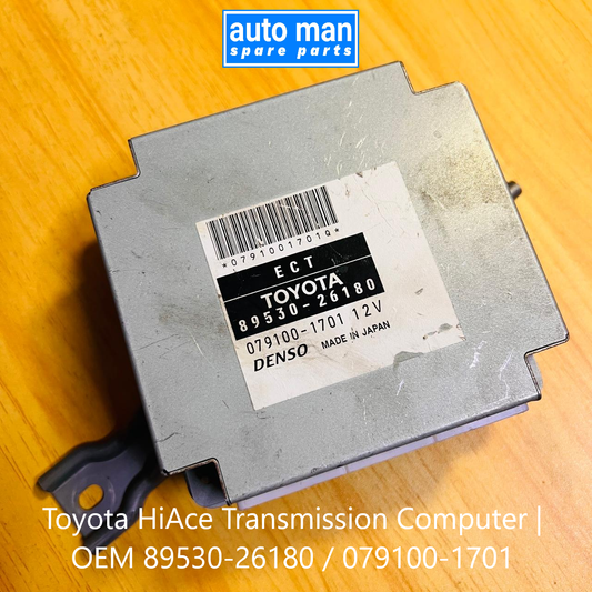 Toyota HiAce Transmission Computer | OEM 89530-26180 / 079100-1701 | Genuine Automatic Gearbox TCM, automan spare parts