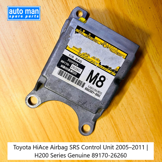 Toyota HiAce Airbag SRS Control Unit 2005–2011 | H200 Series Genuine 89170-26260 – OEM Replacement at Best Price, automan spare parts