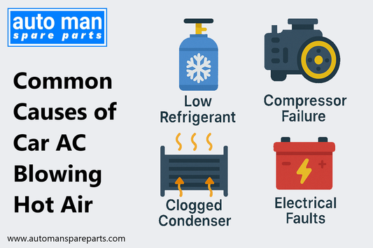 Why Your Car AC Blows Hot Air Sometimes, Genuine OEM tested car AC compressor replacement, automan spare parts