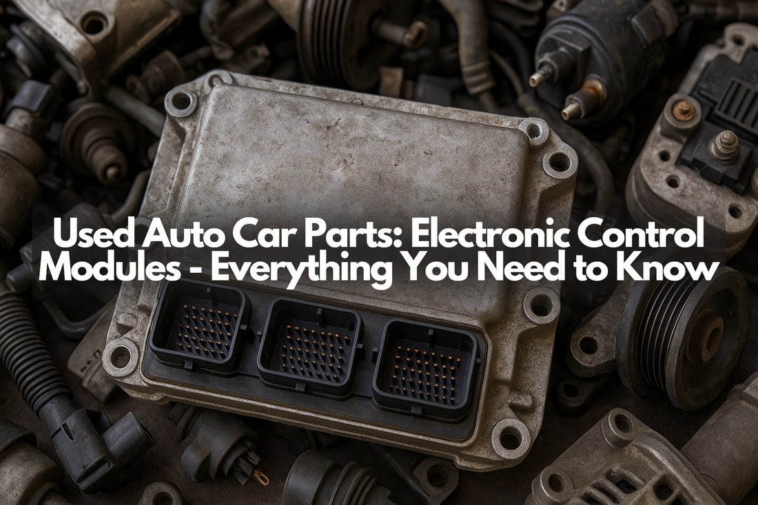 Used Auto Car Parts: Electronic Control Modules - Everything You Need to Know