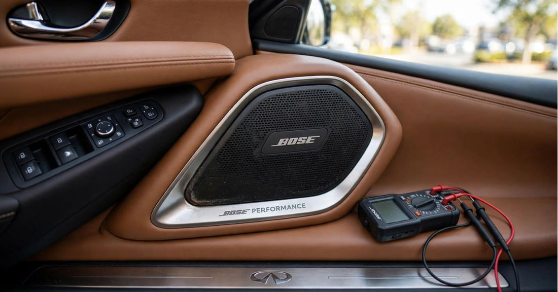 Crackling or Silent Door Speakers? What Infiniti Owners Should Check