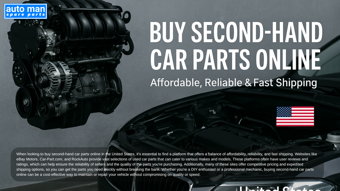 Buy Second-Hand Car Parts Online in the United States – Affordable, Reliable, Fast Shipping