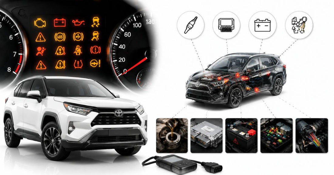Toyota Warning Lights Won’t Clear? What Should You Check?