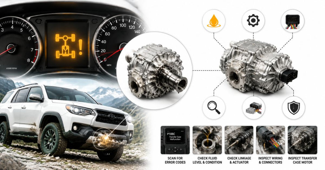 Transfer Case Warning Light On? What to Check Next