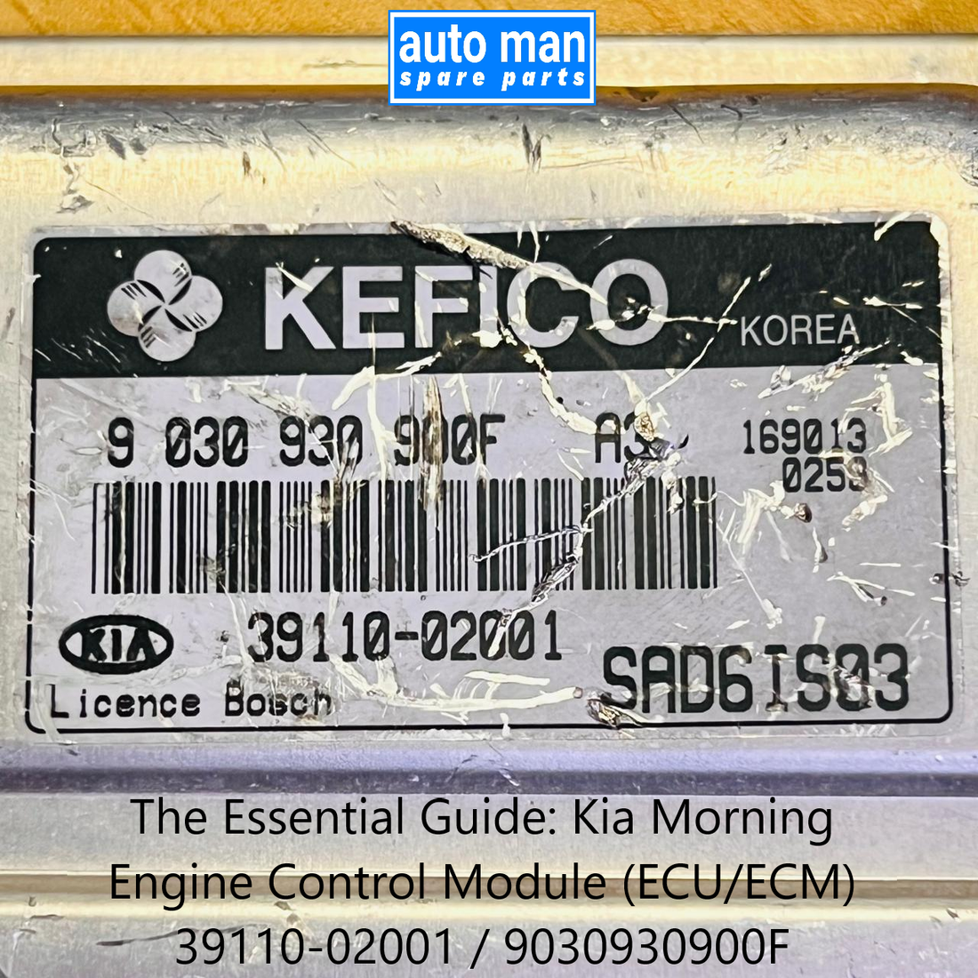 The Essential Guide: Kia Morning Engine Control Module (ECU/ECM) 39110-02001 / 9030930900F, automan spare parts