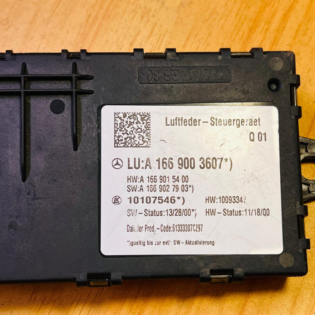 Mercedes-Benz GL450 AIRMATIC Control Module A1669003607 | Air Suspension ECU OEM (2012–2019), automan spare parts