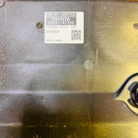 2754008761 / 8966147200 Toyota Prius 2014 ECU 89661-47200 Genuine OEM Hybrid Engine Control Unit 275400-8761, automan spare parts