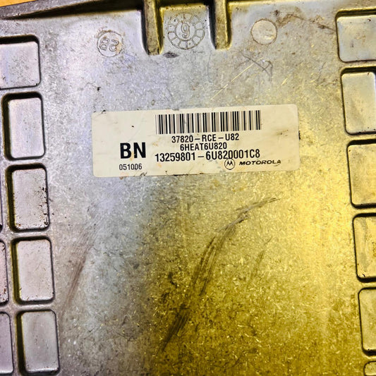37820-RCE-U82 , 6HEAT6U820 , 13259801-6U820001C8 Honda Engine Control Unit ECU OEM, AUTOMAN SPARE PARTS