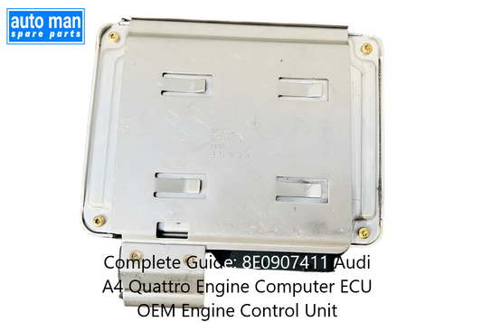 COMPLETE GUIDE: 8E0907411 Audi A4 Quattro Engine Computer ECU OEM Engine Control Unit, automan spare parts