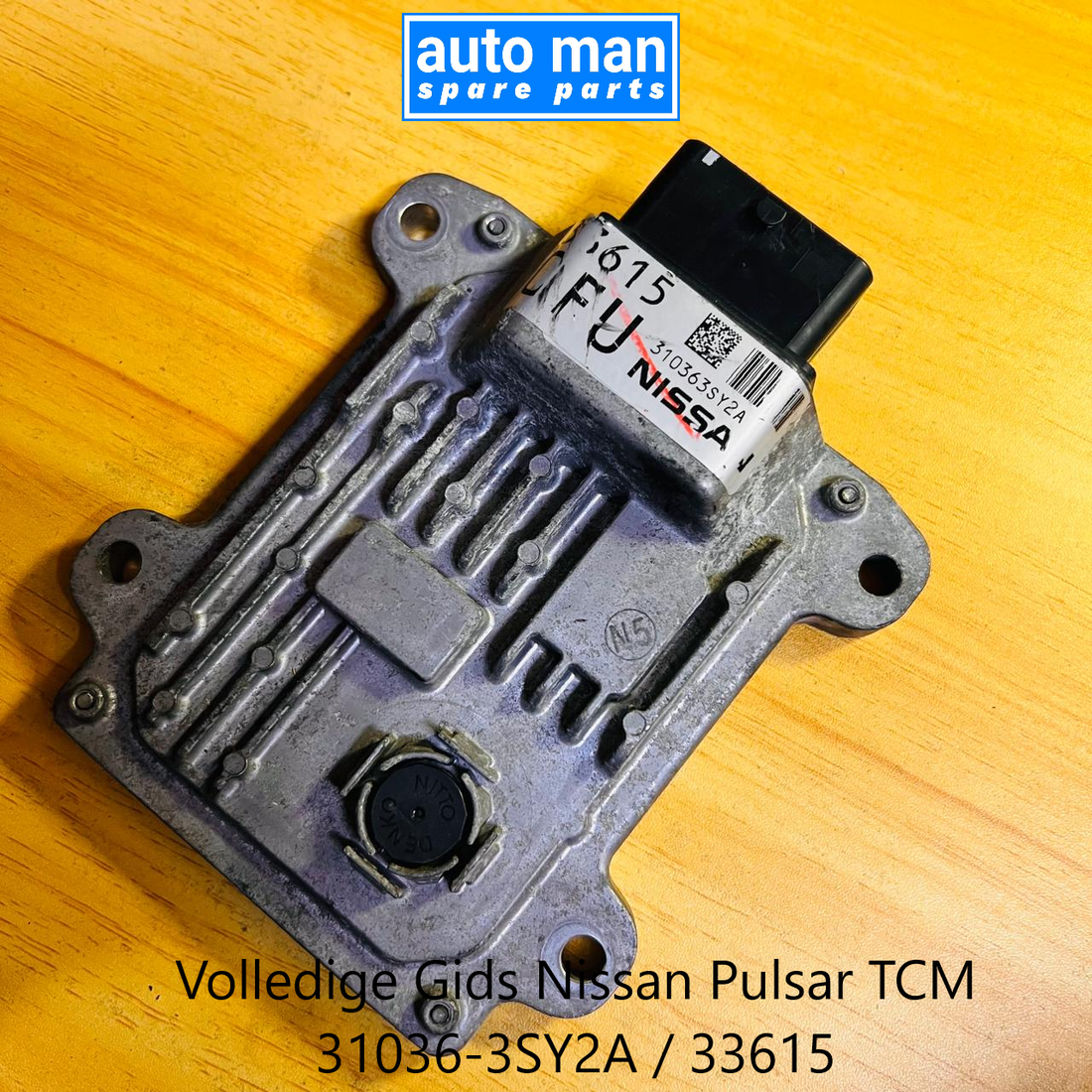 Complete Guide Nissan Pulsar TCM 31036-3SY2A / 33615 Transmission Control Module, automan spare parts