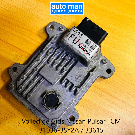 Complete Guide Nissan Pulsar TCM 31036-3SY2A / 33615 Transmission Control Module, automan spare parts