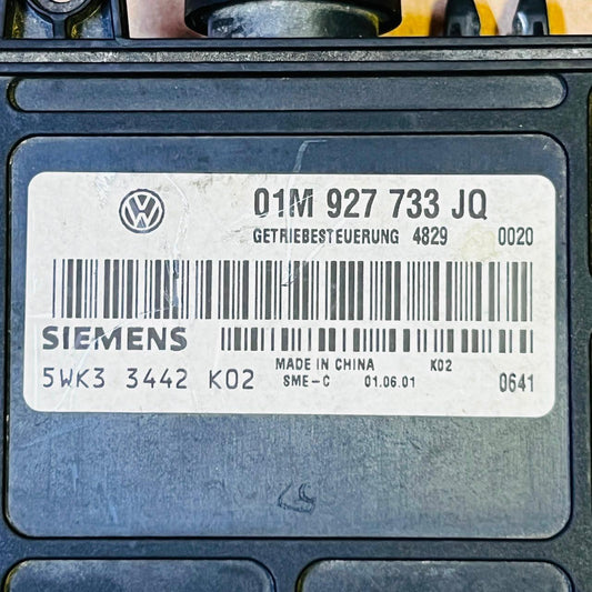 VW Golf Bora Transmission Control Unit TCU 01M927733JQ | Siemens 5WK33442K02 Genuine OEM, AUTOMAN SPARE PARTS