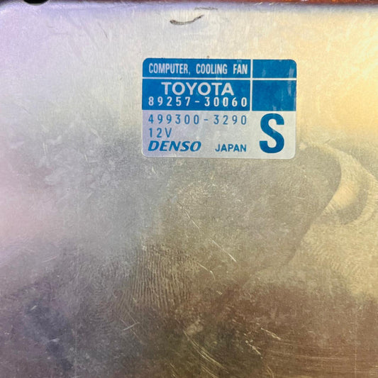 Toyota Genuine Cooling Fan Control Module 89257-30060 – OEM Computer 499300-3290, automan spare parts