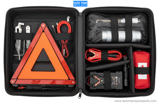 5 Emergency Items Every Driver Should Keep in Their Car at All Times, auto man spare parts