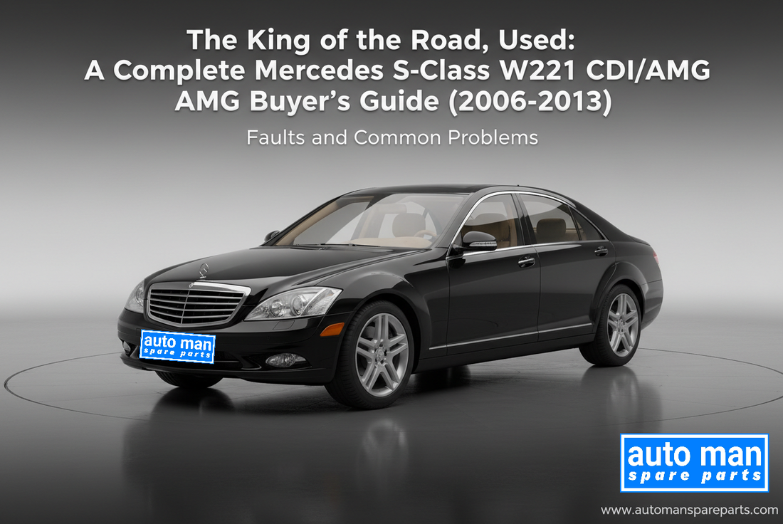 The King of the Road, Used: A Complete Mercedes S-Class W221 CDI/AMG Buyer's Guide (2006-2013), automan spare parts
