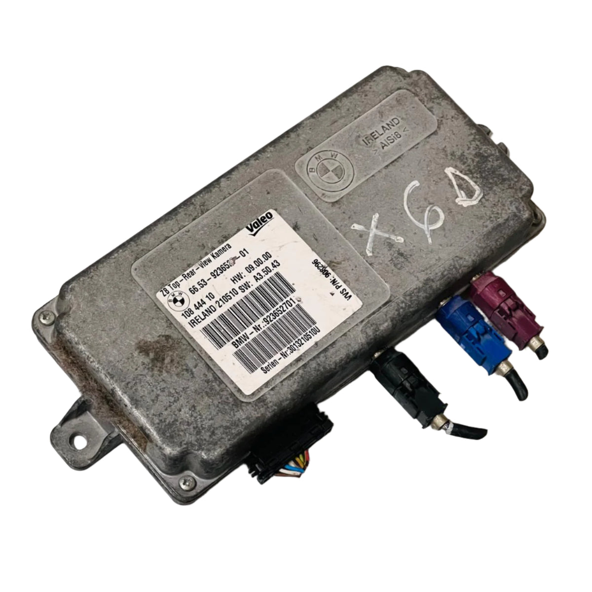 وحدة التحكم في كاميرا الرؤية الخلفية لسيارة BMW X5 E70 X6 E71 موديل 2011-2013، 9236527، 10844410