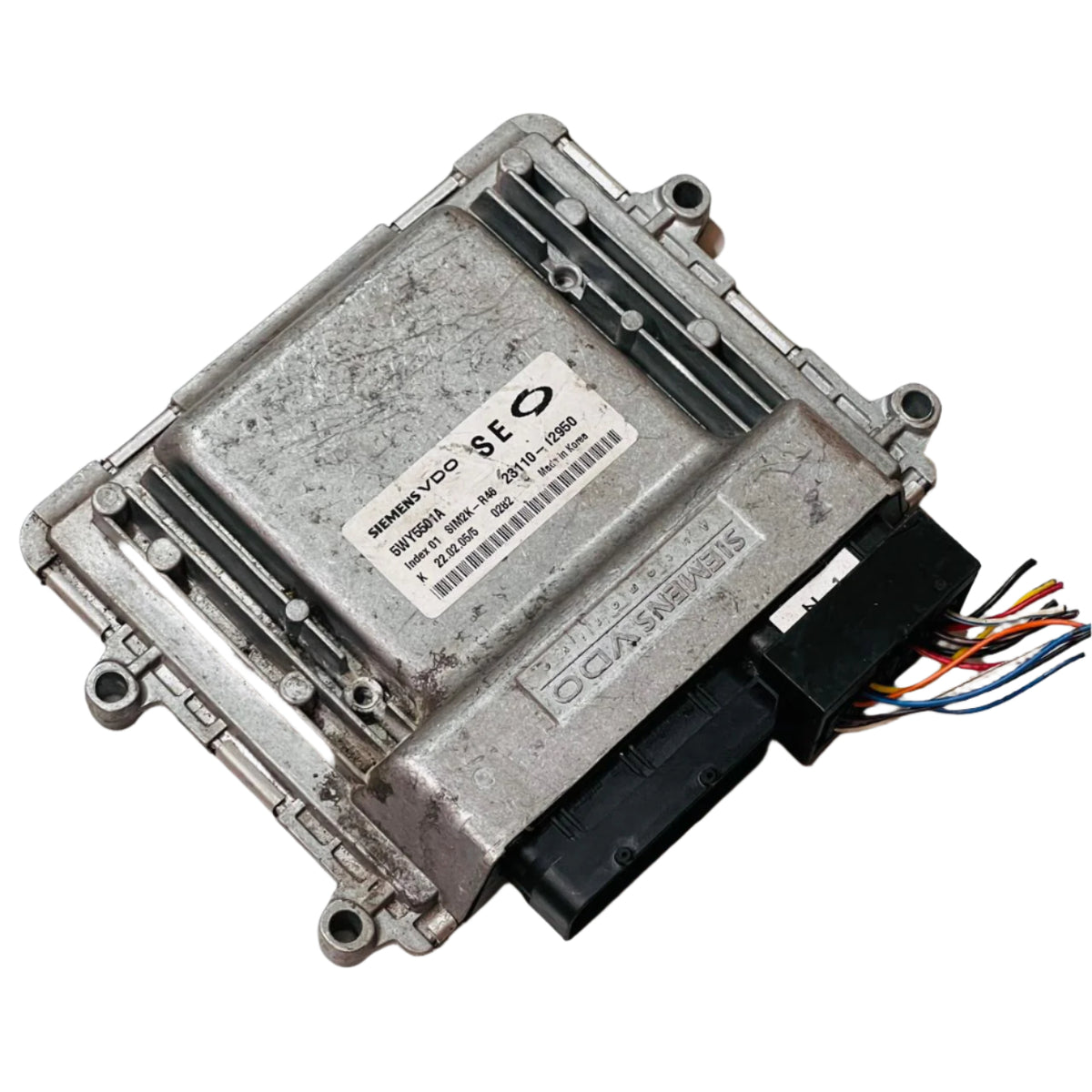وحدة التحكم في المحرك ECU رينو سامسونج سافران 2005 2311012950 5wy5501a