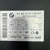 مجموعة مفاتيح CAS لسيارة BMW E60 N52k 528i MSV80 DME موديل 2007، 7 576 297 7576297 7576554 7 576 554