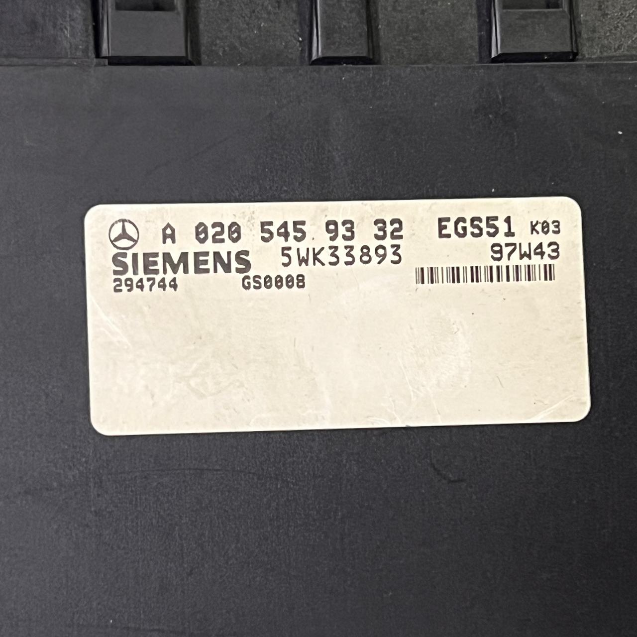 MERCEDES-BENZ  A0205459332 E class  E-210261 Transmission Computer  TCU