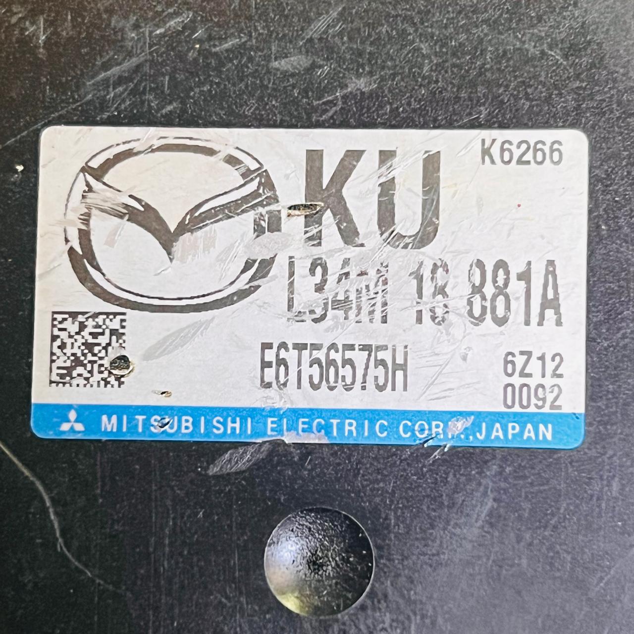 L34M18881A / E6T56575H Mazda 3 BK SP23 Engine ECU 2003–2009 Genuine OEM Engine Control Unit, automan spare parts