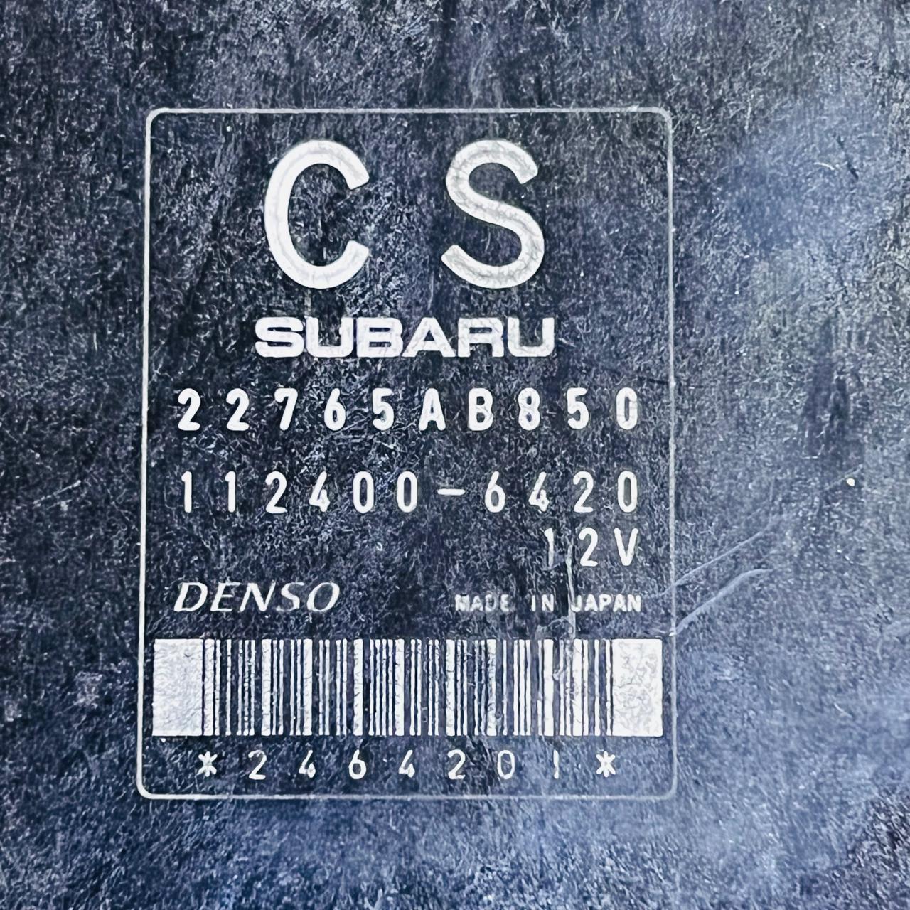 22765AB850 / 112400-6420 / 1124006420 Subaru Liberty ECU 2.5 EJ25 Auto (2009–2014) Engine Control Unit, automan spare parts