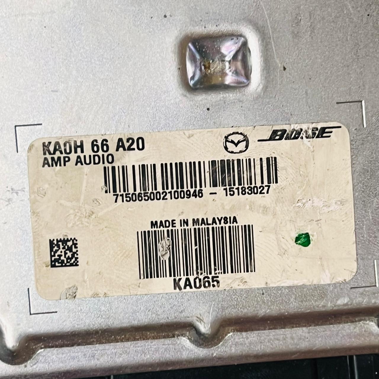 نظام مضخم صوت راديو ستيريو Bose لسيارة Mazda CX-5 موديل 2013-2016، رقم القطعة الأصلي KA0H66A20