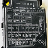 Mercedes benz Fuse box  A6615403250 6615404950 A6615403150