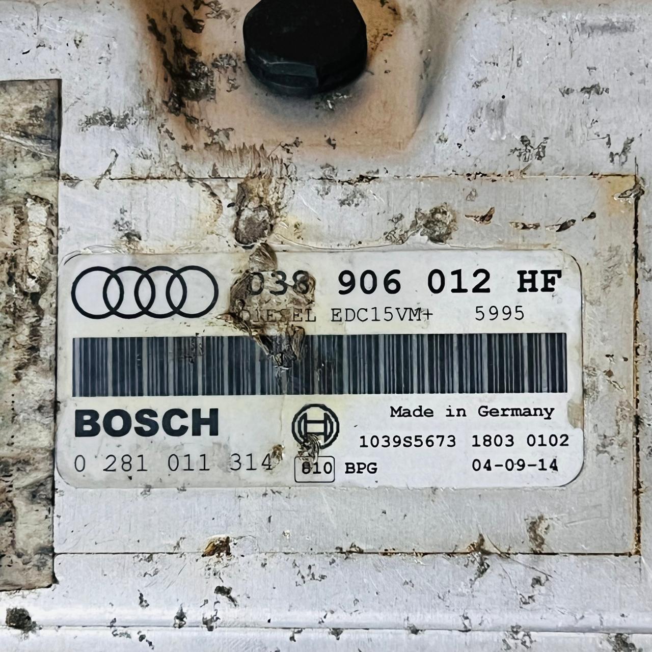 وحدة التحكم في المحرك VW 1.9 TDI 038906012HF 038 906 012 HF 0281011314 0 281 011 314-
