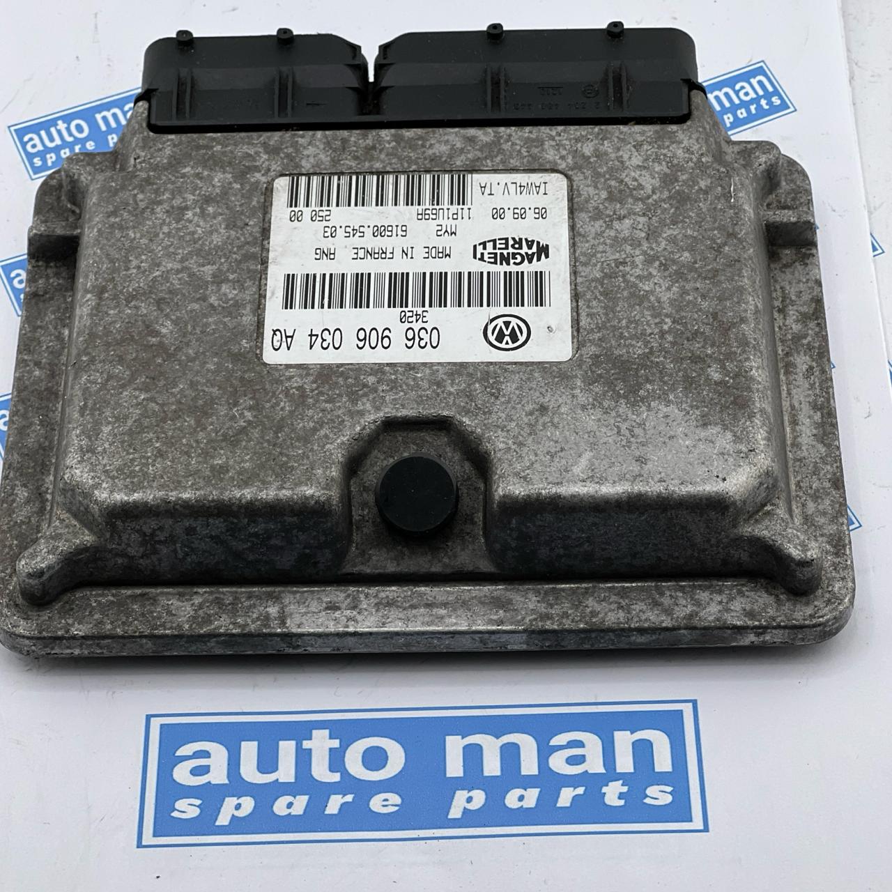 وحدة التحكم في محرك البنزين VOLKSWAGEN LUPO 2002 1.4 ECU 036906034AQ