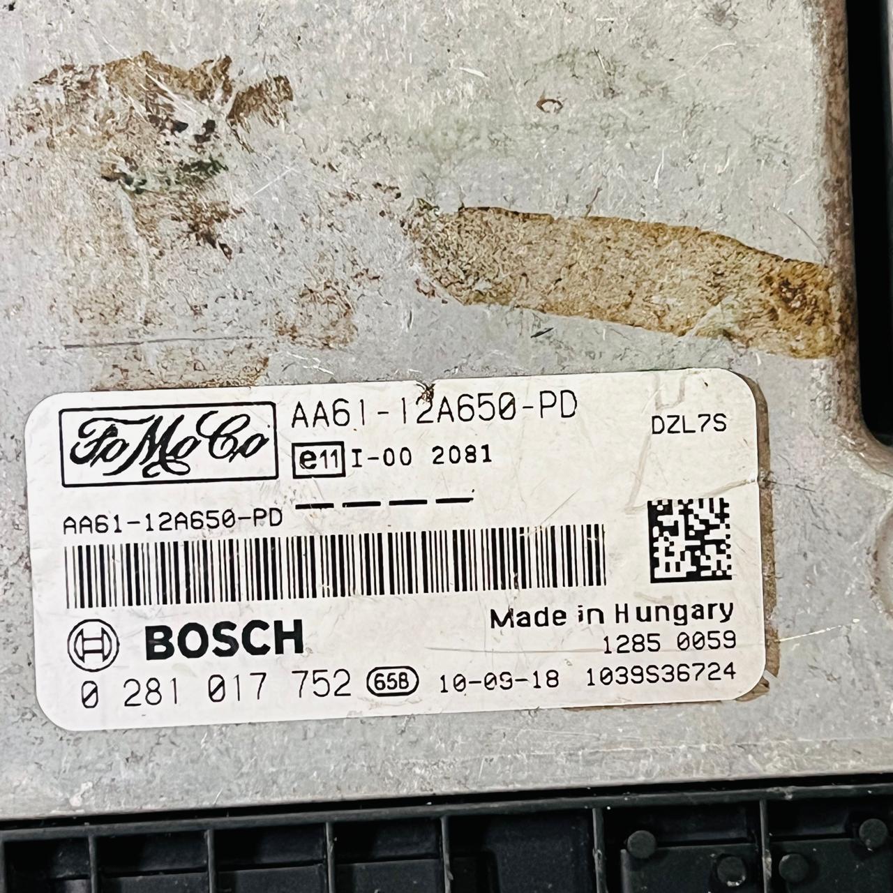 FORD FIESTA B-MAX 1.6 Engine Control Unit ECM ECU AA6112A650PD 0281017752